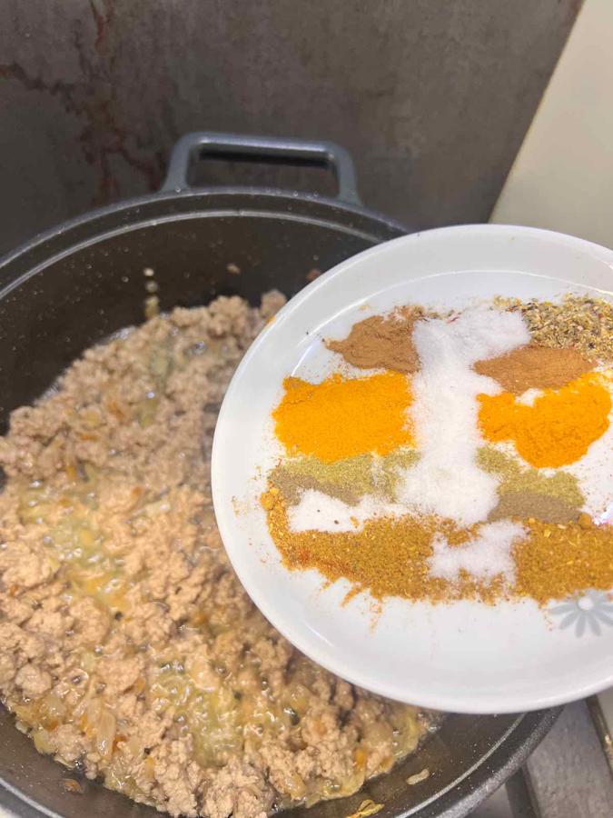 افزودن ادویه