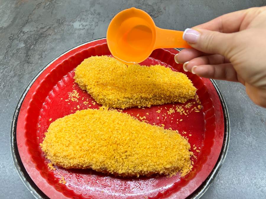 افزودن روغن مایع