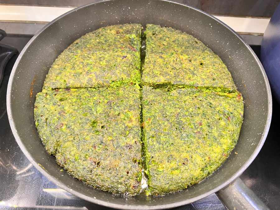 مرحله دوم پخت.