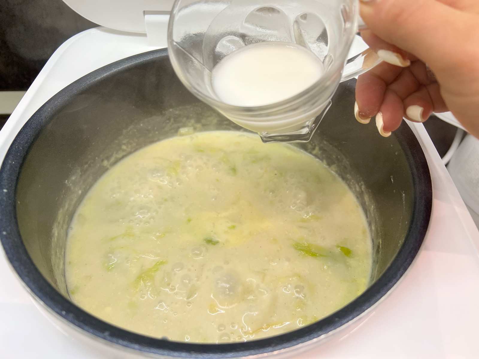 افزودن نشاسته ذرت