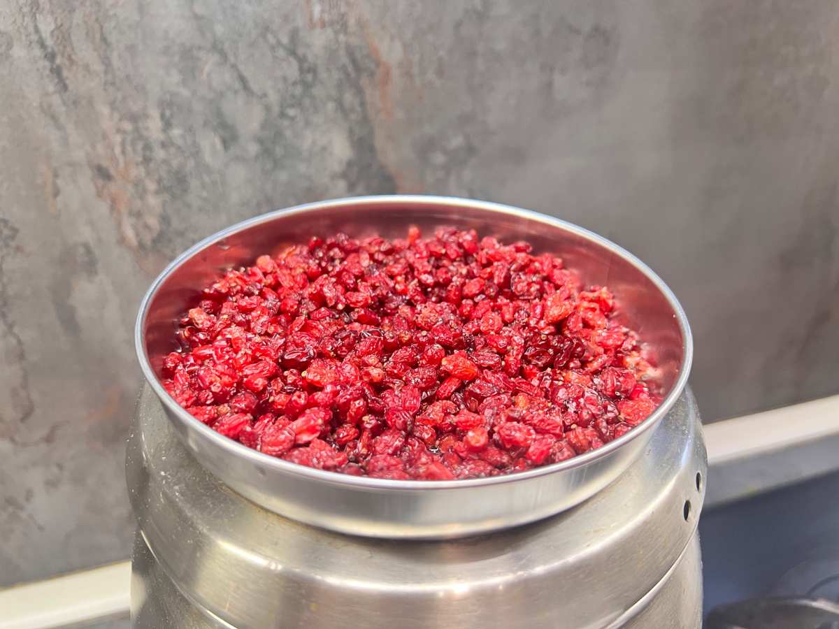 آماده سازی زرشک