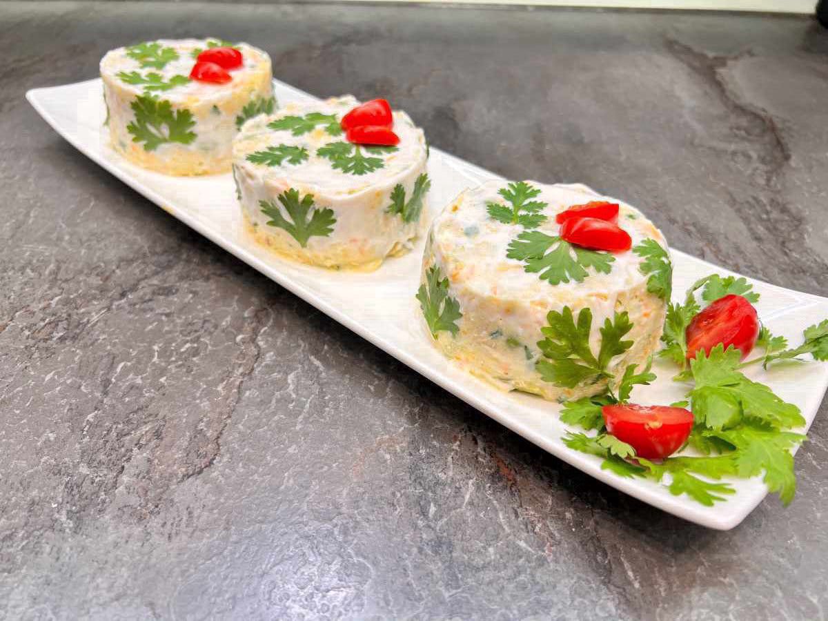 آماده‌سازی برای سرو.